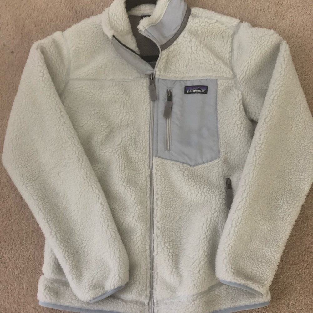 Patagonia retro x light grey fleece